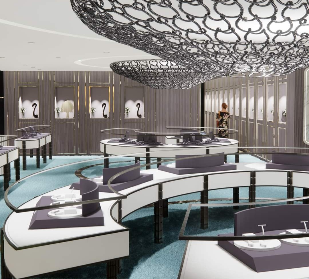 Thiết kế Showroom Tiệm Vàng DOJI Q.3